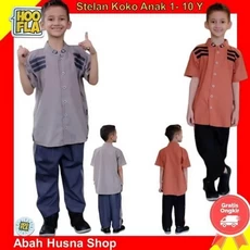 Baju Koko Anak Cowok murah 5 Tahun