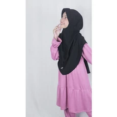 Gamis Anak Jersey Syari Gratis Ongkir