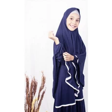 Baju Anak Muslim Niqab 9 Tahun