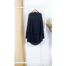 Baju Gamis Anak Warna Hitam SMP Promo