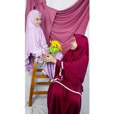 Gamis Anak Terbaru Kombinasi Lebaran Terbaru