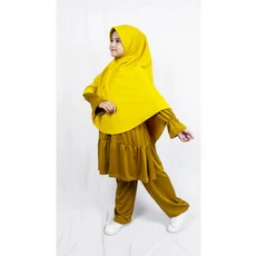 Baju Gamis Anak Perempuan Syar I Pesantren Dropship