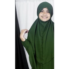 Baju Anak Muslim Perempuan Lebaran 11 Tahun