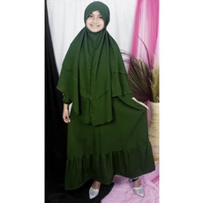 Gamis Anak Kombinasi Modern Reseller