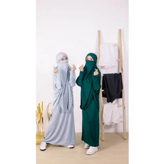 Jilbab Anak Syari Polos Terbaru