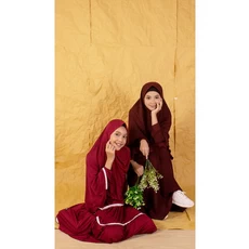 Gamis Anak Bercadar Ngaji Gratis Ongkir