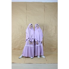 Baju Gamis Anak Polos Niqab Anak Tanggung