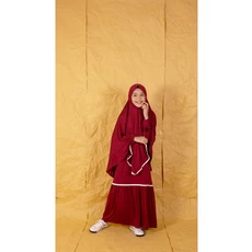 Gamis Anak Premium Niqab Dropship