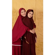 Dress Muslim Anak Perempuan Cadar 9 Tahun