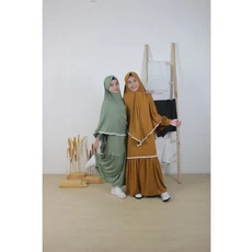 Gamis Paku Payung Anak Seragam Grosir
