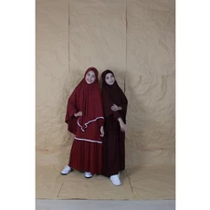 Gamis Ibu Dan Anak Lebaran branded Remaja