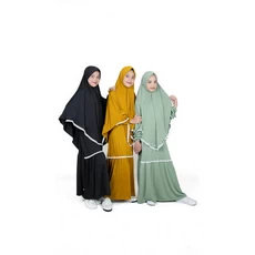 Jual Baju Muslim Anak Perempuan Lucu Pesantren Dropship