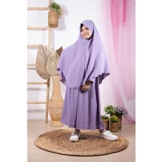 Dress Muslim Anak Pesantren 8 Tahun