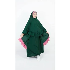 Gamis Anak Warna Putih branded Ecer