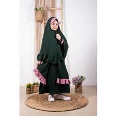 Gamis Putih Anak Wisuda TPA Reseller