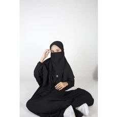 Dress Muslim Anak Pesantren 8 Tahun