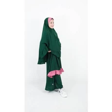 Gamis Ibu Anak Wisuda TPA 8 Tahun