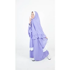 Baju Muslim Warna Putih Anak Perempuan SMP Terbaru
