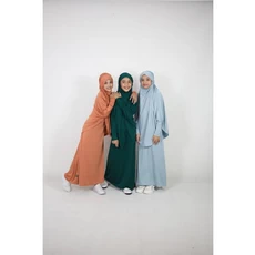 Gamis Anak Polos TPA 12 Tahun