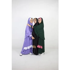 Baju Muslim Anak Perempuan TPA 5 Tahun