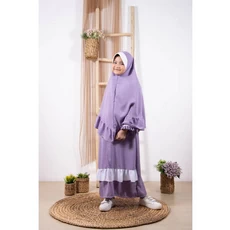 Baju Gamis Putih Anak Cadar Terbaru 2023