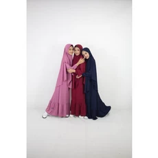 Baju Muslim Anak Warna Putih SMP 11 Tahun