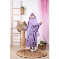 Gamis Anak Bahan Moscrepe Seragam 10 Tahun