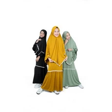 Gamis Anak Bahan Wolfis Lebaran Grosir