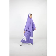 Gamis Anak Alwa Hijab Modern 10 Tahun