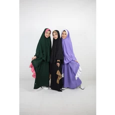 Gamis Anak Jersey SetCel Reseller