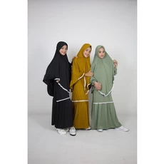 Gamis Anak Rempel Bawah SD Gratis Ongkir