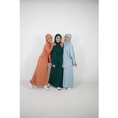 Gamis Couple Ibu Dan Anak Remaja Modern Dropship