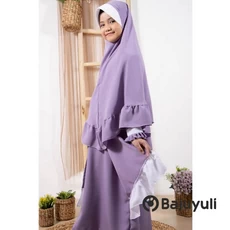 Gamis Anak Putih Seragam Terbaru