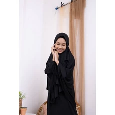 Gamis Anak Polos Niqab Reseller