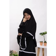 Gamis Hitam Anak Hitam TPA ABG