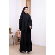 Baju Muslim Anak Putih Warna Putih Usia Tanggung