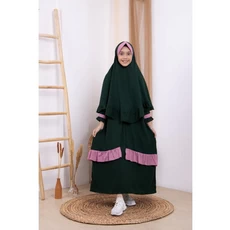 Gamis Hitam Anak SMP Dropship