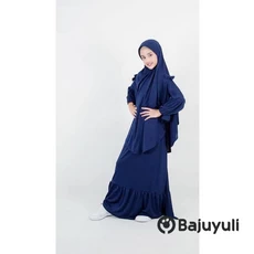 Gamis Hitam Anak Perempuan Ngaji Terbaru 2023