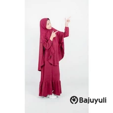 Gamis Putih Anak Murah Umur 9 Tahun