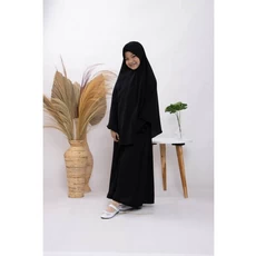 Gamis Anak Warna Hitam Hitam Murah Remaja
