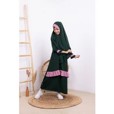 Gamis Anak Putih TPA Usia Remaja