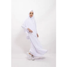 Jual Gamis Anak Perempuan Putih Ngaji Umur 5 Tahun