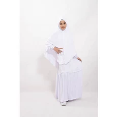 Jual Baju Muslim Anak Perempuan Lucu Putih MTS Dropship