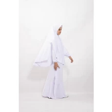 Jual Baju Muslim Anak Perempuan Lucu Putih Cadar Umur 13 Tahun