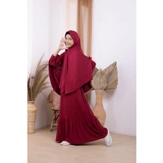 Baju Gamis Anak Perempuan Seragam Usia Tanggung