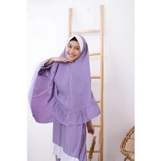 Gamis Anak Warna Hijau Botol Murah Dropship