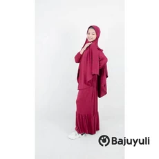 Gamis Anak Putih Murah Ngaji Usia Remaja