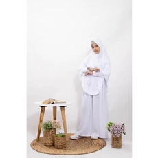 Baju Muslim Anak Putih Putih Umur 11 Tahun