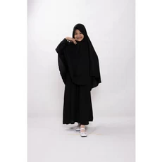 Baju Gamis Anak Hitam MTS Remaja
