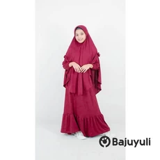 Gamis Anak Kombinasi Kotak Murah ABG